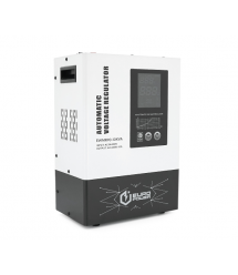 Стабилизатор напряжения релейный Europower EWMR90-10KVA LCD, 8000W, 60A, AC 95V-275V, 50Hz - 60Hz, aluninum, &ample50dB, 440x390