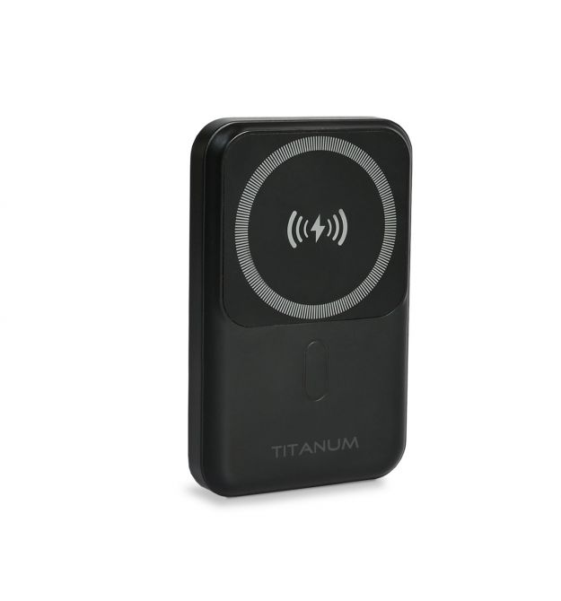 Повербанк TITANUM TPB-MA02 22.5W QC+PD Black