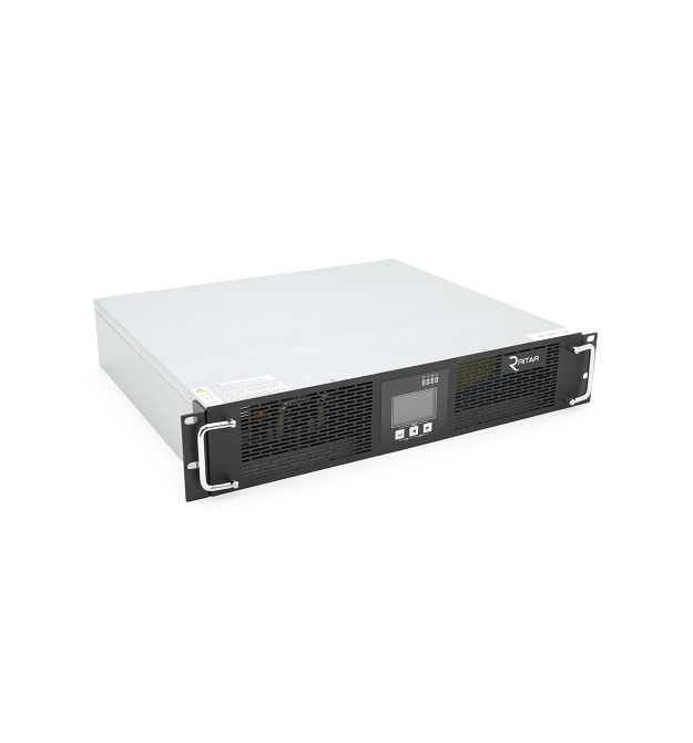ДБЖ ON-LINE Ritar RACK RT-1KSLI-LCD, 1000W, 25.6VDC, 154Wh LiFePo4, IEC sockets *8 pcs, 1*USB,1*RS232,1*EPO, SNMP slot, Q1