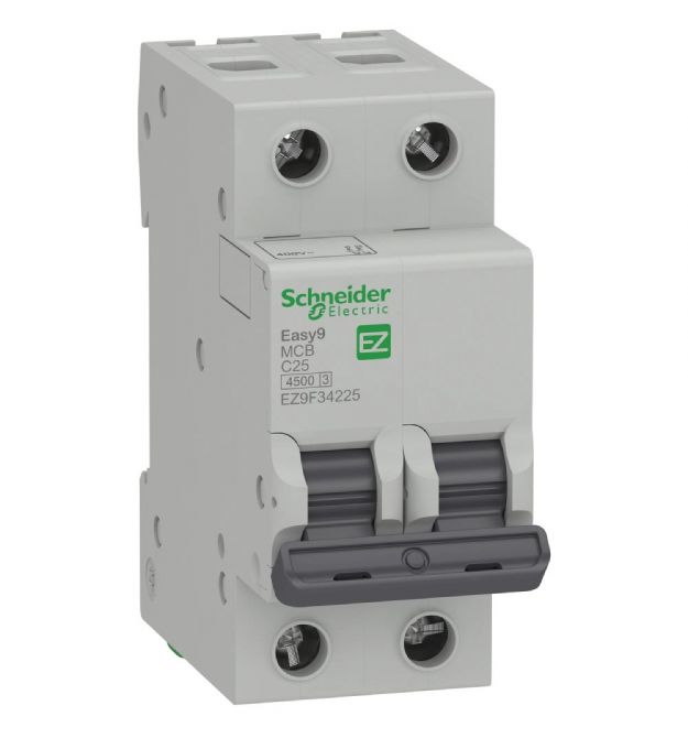 Автоматический выключатель (АВ) Easy9 Schneider Electric EZ9, 2Р, 25А "С"