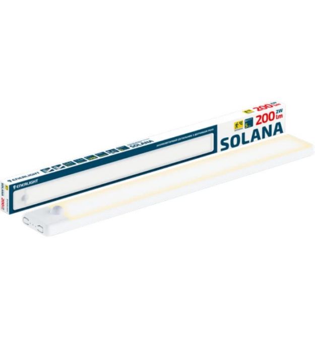 Светильник аккумуляторный с датчиком движения ENERLIGHT Solana 200Лм 3000К-6500К