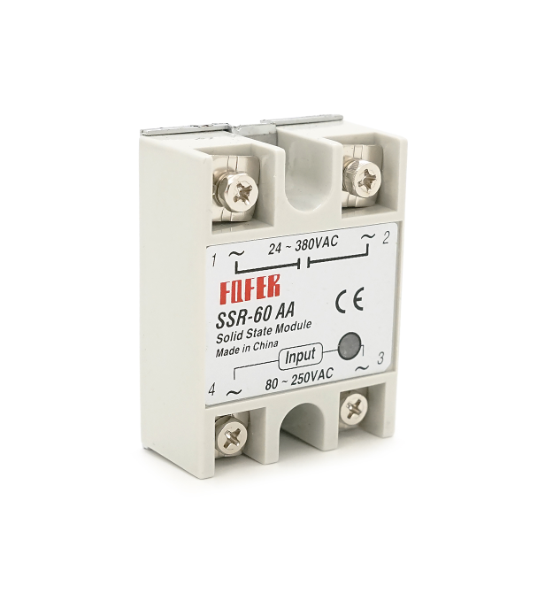 Твердотельне реле Fofer SSR-60AA 60А 24-380В AC