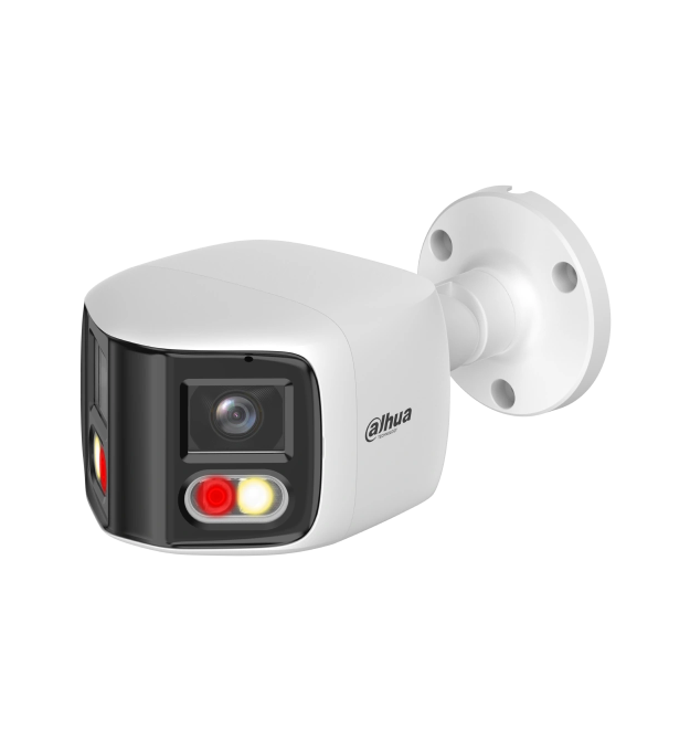 2x4MP відеокамера 180 з аналітикою, звуком, сигналізацією та SD картою DH-IPC-PFW2849S-A180-S-PV (2.8мм)