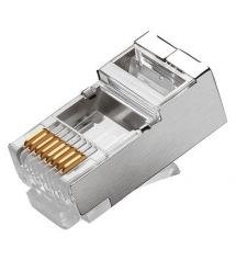 Коннектор экранированный RITAR RJ-45 8P8C FTP Cat-5 (100шт)