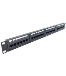 Патч-панель Hypernet PP-KUTP6-24-NM-CM 24 порти 19 "UTP кат. 6