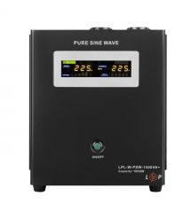 Джерело безперебійного живлення LogicPower LPL-W-PSW-1500VA+ (1050 Вт) 24 В з правильною синусоїдою