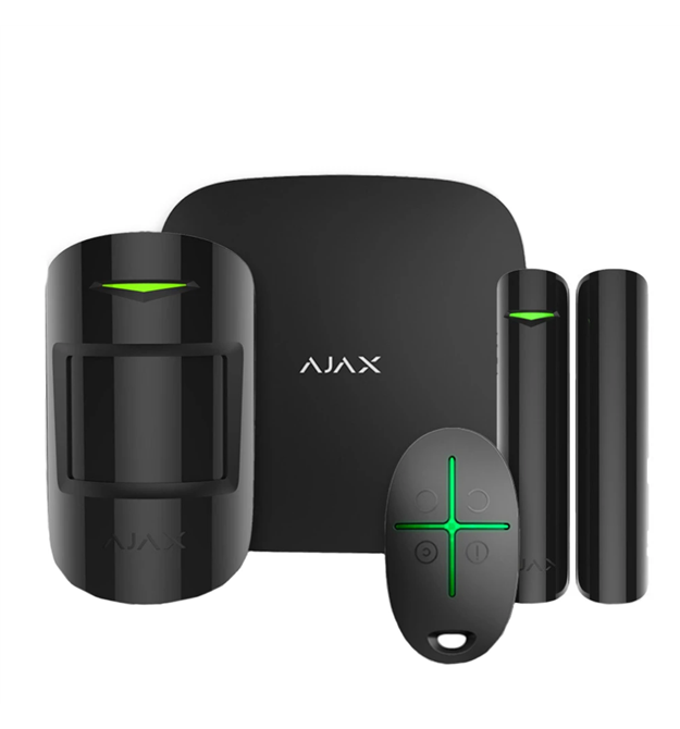 Комплект сигнализации Ajax StarterKit 2 Черный