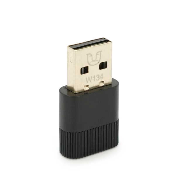 Бездротовий мережний адаптер Wi-Fi-USB AUFA W134, 802.11bgn, 300Mbps, 2.4GHz, WIN7 - 8 - 10 - 11 - MAC - LINUX, Blister