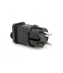 Гірлянда LED ZM-EL24 Вилка європейського стандарту 220 В, 5v6W, black