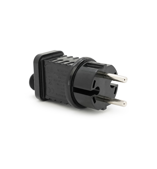 Гірлянда LED ZM-EL24 Вилка європейського стандарту 220 В, 5v6W, black