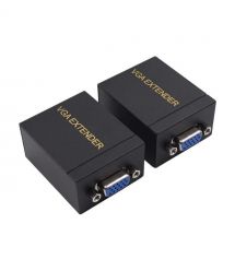 Подовжувач відеосигналу VGA 60m NVC RJ45 to VGA Cat5e Cat6
