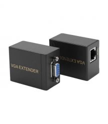 Подовжувач відеосигналу VGA 60m NVC RJ45 to VGA Cat5e Cat6