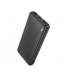 Power bank Borofone BJ55 10000mAh, 22.5W, кабелю USB: Lighting, Type-C, Black, 270g, Box