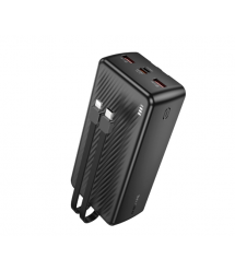 Power bank Borofone BJ57B 30000mAh, 22.5W+PD20W, 2*USB+Type-C, Black, 660g, Box