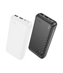 Power Bank HOCO J123A 20000mAh, 22.5W, Mix Color, 0.47kg, Box
