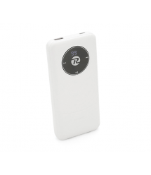 Power bank Remax RPP-37 10000mAh, 22.5W, кабеля USB: Lighting, Type-C, White, 270g, Box
