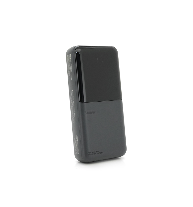 Power Bank Remax RPP-680 20000mAh, USB+Type-C+Lighting, 22.5W, Black, 0.47kg