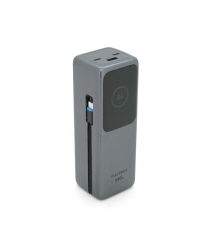 Powerbank Fulltech FP34 30000mAh, Fast charge PD140W, Li-pol, LCD Display, Вхід:Type-C, Виходи: 2xUSB Type-C, 1xUSB Type-A, USB