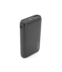 PowerBank GEAR 20000mAh PD22.5W Display, 1*Type-C, 2*USB-A + 1*micro USB, Total Output 5V-3A, Black