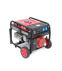 Генератор бензиновий COVAX XL7500CV-E2, 5.0kW, однофазний 220V, 50Hz, DC12V, 13HP, Electric Starter, tank 25L, 690x535x555mm