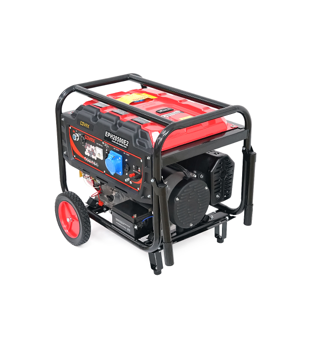 Генератор бензиновий COVAX EPH20500E2, 9.5kW, однофазний 220V, 50Hz, DC12V, 21HP, Electric Starter, tank 25L, 710x535x555mm, 96k