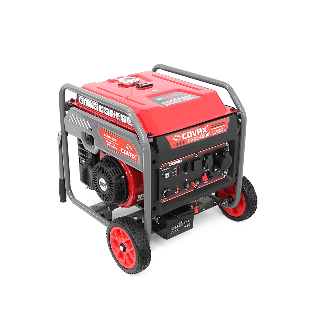 Генератор інверторний COVAX CGO14500i, 9.5kW, бензин, однофазний 220V, 50Hz, electrik starter, 4-stroke, бак 25L, 633х550x605mm,