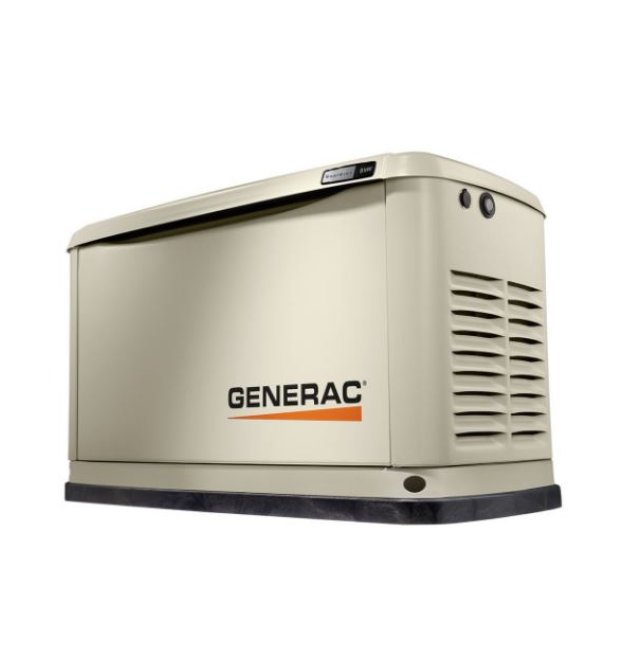 Газовий генератор GENERAC 7232, однофазний, 220В, 50Hz, 8кВт, електростартер, повітряне охолодження (1200х650х850), 155кг