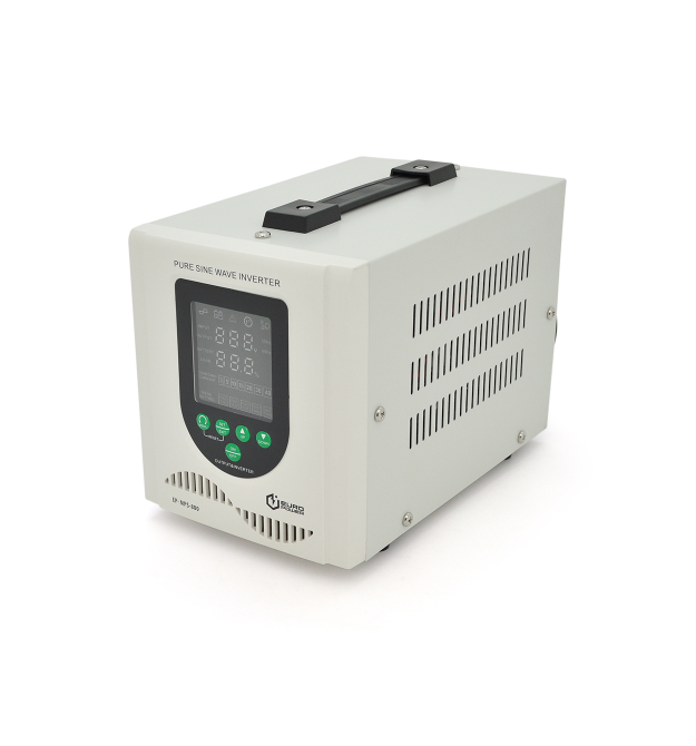 ДБЖ з правильною синусоїдою Europower EP-MPS-800 - 12 (500 Вт) 3 - 5 - 10 - 15А, під зовнішню АКБ 12В (AGM - GEL - LFP ), Q4 (30