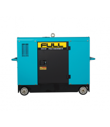Генератор дизельний FULL FDL13500SС3, 3-фазний 230 - 400V, 50Hz, 13.75kVA - 11kW, бак 55 л, витрата 3,5 л - год, пуск: стартер (