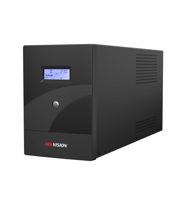 ДБЖ Hikvision DS-UPS3000-R, 3000ВА - 1800 Вт LCD, 4xUniversal socket, 4x12V - 9Ah, 23 кг, 433&amptimes145&amptimes208 мм