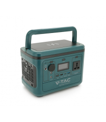 Портативне джерело живлення V-TAC VT-606, 500W, ( 26.2Ah - 21.6V 568Wh)(275x170x200) 5.4kg