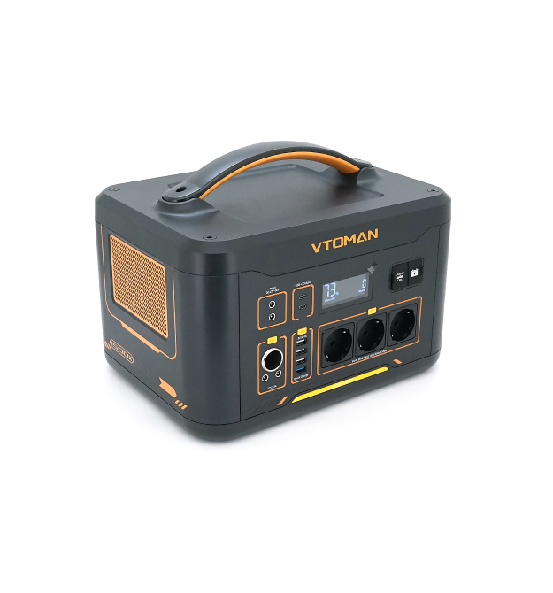 Портативна зарядна станція VTOMAN 1500X, 1500 (макс. 3000) Вт, LiFePO4 828 Вт&ampmiddotгод (макс. 2376 Вт&ampmiddotгод), 230 В,