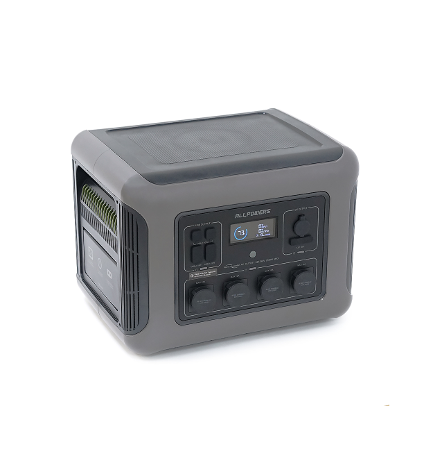 Power station ALLPOWERS R2500V2 APP Control, Wi-Fi, Bluetooth, 2500W, 2016Wh LiFePO4 3500Cycles, MPPT 1000w max, CAR port, DC12