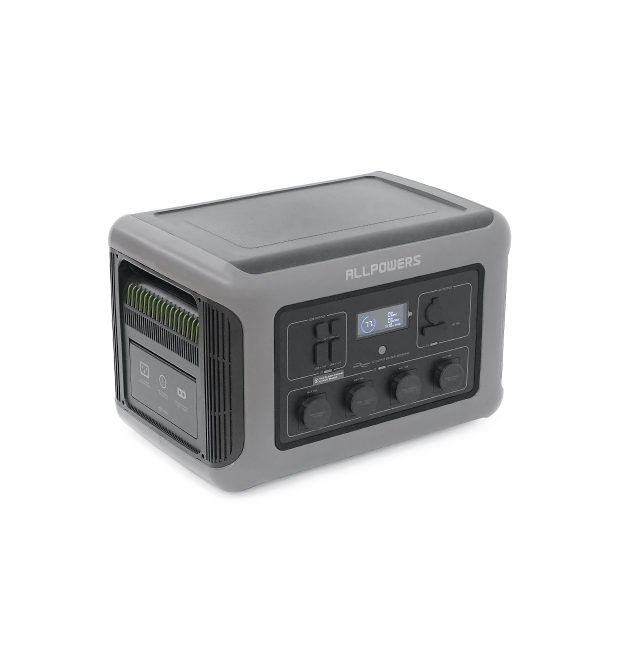 Power station ALLPOWERS R3500 APP Control, Wi-Fi, Bluetooth, 3500W, 2880Wh LiFePO4 3500Cycles, MPPT 2000w max, CAR port, DC12 -