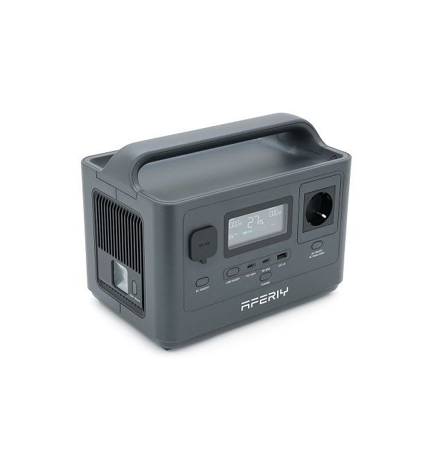 Портативна станція AFERIY AF-P040, LiFePO4 256Втч. 400(max800)Вт,MPPT 11.5-30В-8А(120Вт), вихід 220v, USB-A,2xType-C PD20 - 100В