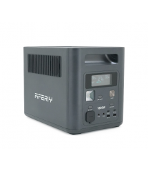 Портативная станция AFERIY AF-P180, LiFePO4 1024Втч. (max1800)Вт, XT60 MPPT 11.5-50В-20А(500W), 4xAC 220v. LED. 2-USB-A 18W , 2x