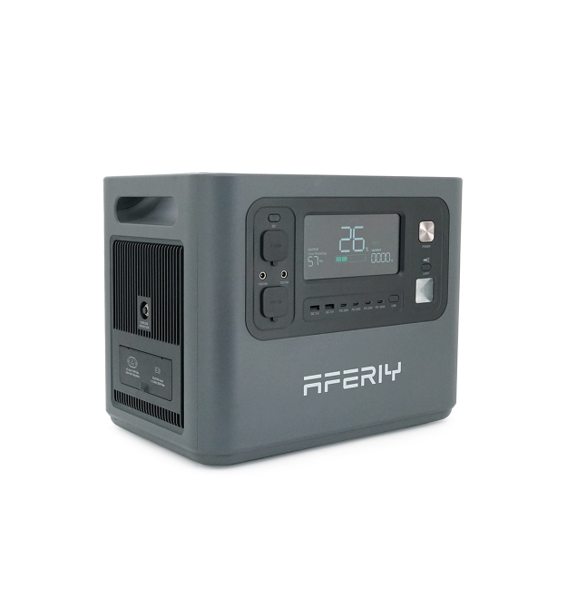 Портативна станція AFERIY AF-P210,LiFePO4 2048Втч.(max2400)Вт,MPPT 11.5-50В-20А(500Вт),out220v. LED. 2-USB,4xType-C PD20 - 100Вт