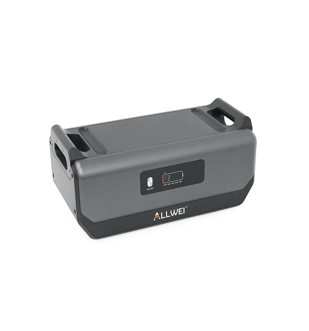 Додаткова батарея ALLWEI B200PRO (ємність 2048 Вт&ampmiddotч), LiFePO4, потужність 2400 Вт, для зарядної станції SGR-PPS2400-2PR