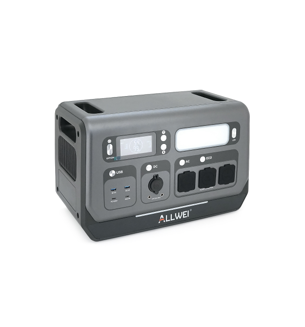 Портативна зарядна станція ALLWEI SGR-PPS2400-2PRO, 2400W - 2048Wh LiFePO₄, MPPT 500W max ХТ60 - 12 - 60 В - 10 А, 2xDC5521-12V-