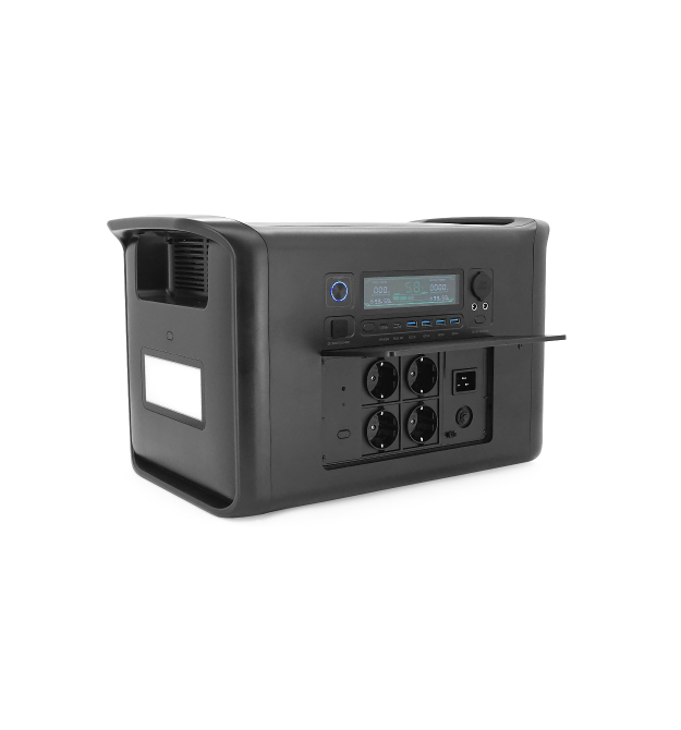 Power station CTOLITY AP2000 APP Control, 2400W, 2048Wh LiFePO4, MPPT 600W max, DC12V-5A, XT60-12V-30A, 4хAC 220, 4xUSB-18W, 2хU