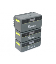 All-in-One Solar station FOSSiBOT FBP1200W+2Battery, APP Control, WiFi, 5874Wh LiFePO4 6000Cycles, MPPT 2000W max, 3хAC 220, 1xU