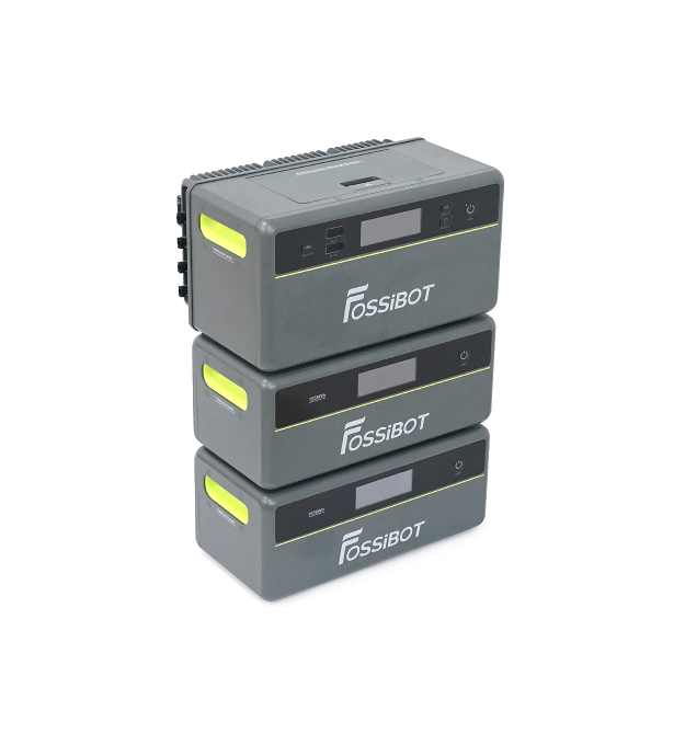 All-in-One Solar station FOSSiBOT FBP1200W+2Battery, APP Control, WiFi, 5874Wh LiFePO4 6000Cycles, MPPT 2000W max, 3хAC 220, 1xU