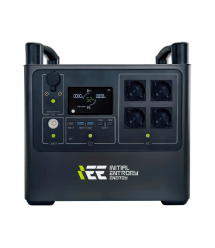 Портативна зарядна станція Singo P2000Plus, 2400W - 1920Wh LiFePO₄, 2xDC5521-12V-8A, CarPort-12V-10A, 4xAC230V, 3xUSB-A-15W, 2xU