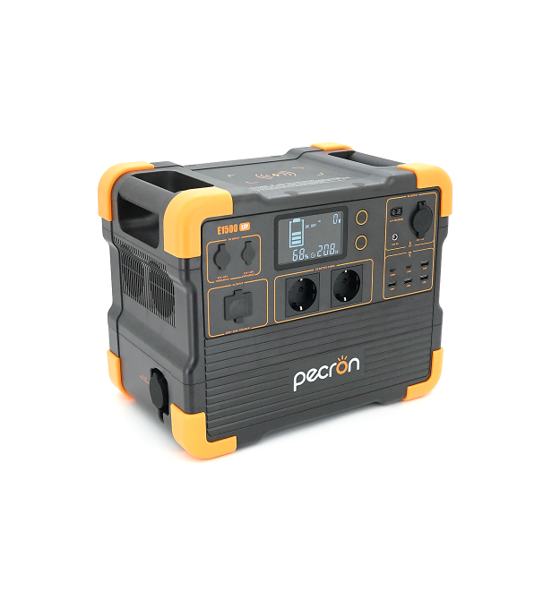 Портативна станція Pecron E1500LFP APP Control, 1536 - 2200Wh LiFePO4, MPPT VOC 32-95 В, DC12V-5A, XT60-12V-30A, 2хAC 220, 4xUSB