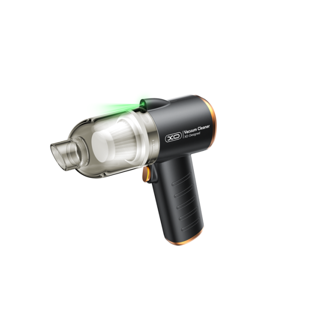 Пилосос для авто XO CZ030, 2-в-1, акумулятор 3000 мАг, USB, Led