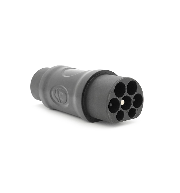 Адаптер перехідник для заряджання електромобіля Type2-GBT, 5Pin,220V, IP55, Black