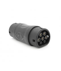 Адаптер перехідник для заряджання електромобіля GBT-Type2, 7Pin,380V, IP55, Black