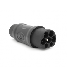 Адаптер перехідник для заряджання електромобіля Type2-GBT, 7Pin,380V, IP55, Black