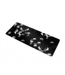 Килимок 300*700 тканинний Style Series Abstraction з боковою прошивкою, товщина 2 мм, Black - White, Пакет