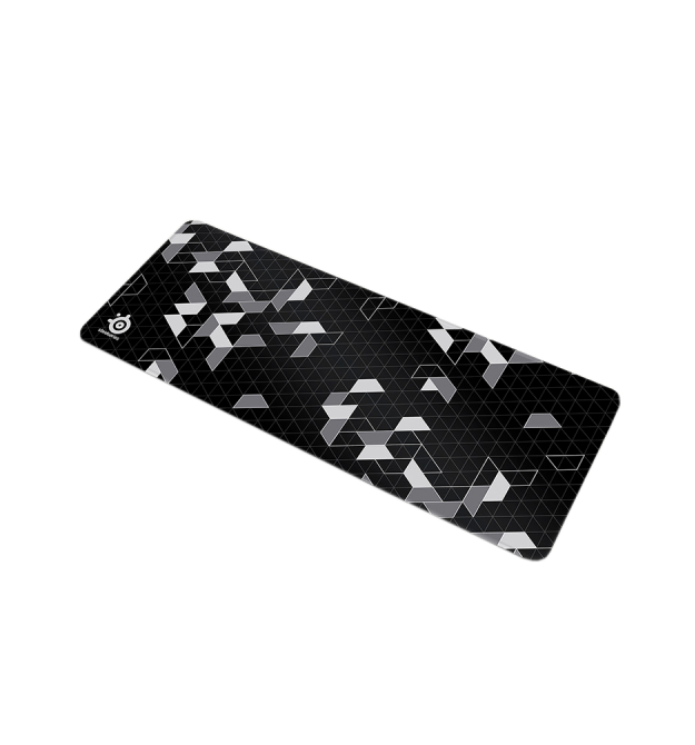 Килимок 300*700 тканинний Style Series Abstraction з боковою прошивкою, товщина 2 мм, Black - White, Пакет